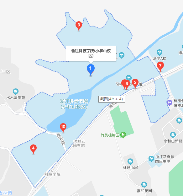 浙江省杭州市西湖区留和路318号考点:浙江科技学院【点击.